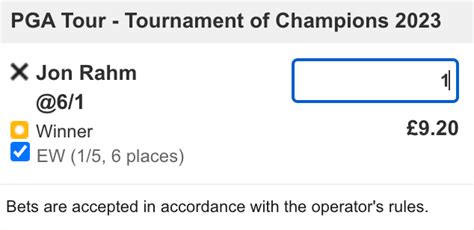 each way winnings calculator.